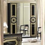 Aida – Complete Italian 6 Piece Bedroom Set – High Gloss Black - Image 4