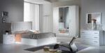 Ambra White Bedroom Set- - Image 4