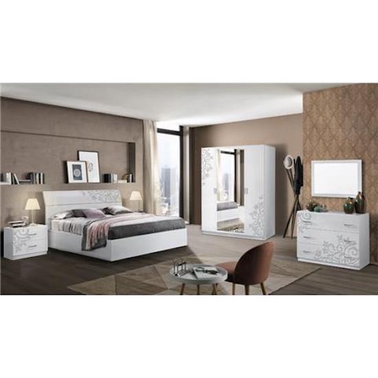 Mary – Modern Italian Bedroom Set – White
