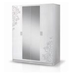 Mary – Modern Italian Bedroom Set – White - Image 4