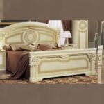 Aida – Italian Bed Frame – High Gloss Ivory