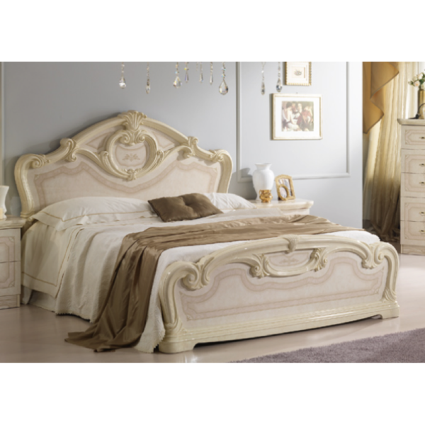 Amalfi – Italian Bed Frame – Ivory