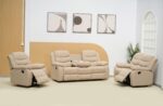Fabric Manual Recliner Sofa - Image 3